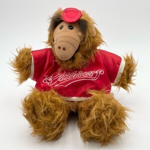 Vintage 1988 Alf hand puppet burger king Orbiters baseball